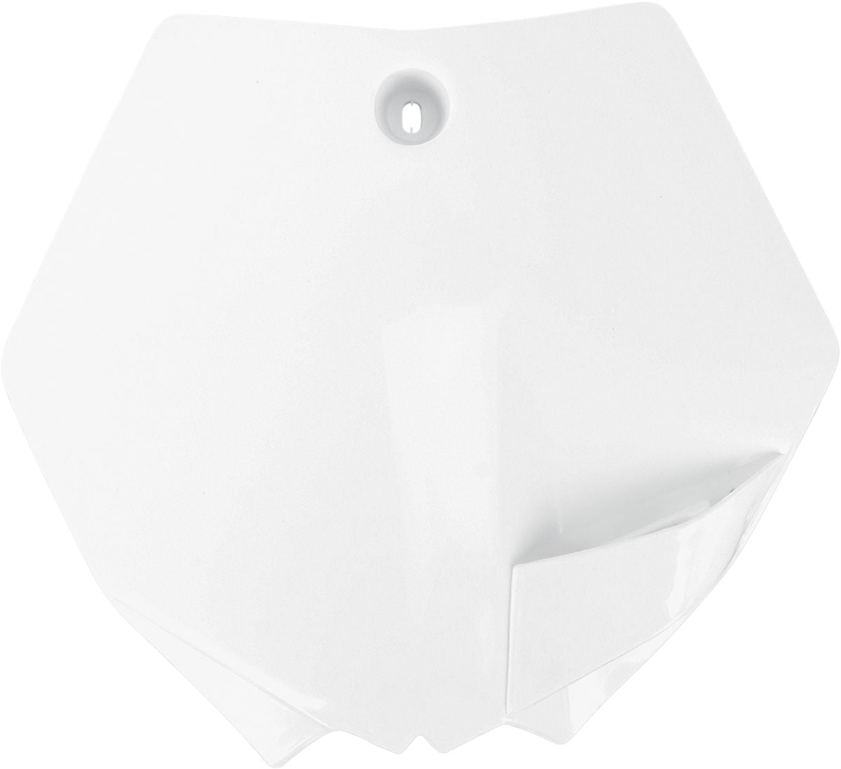 FRONT #PLATE KTM65 09-15 WHT