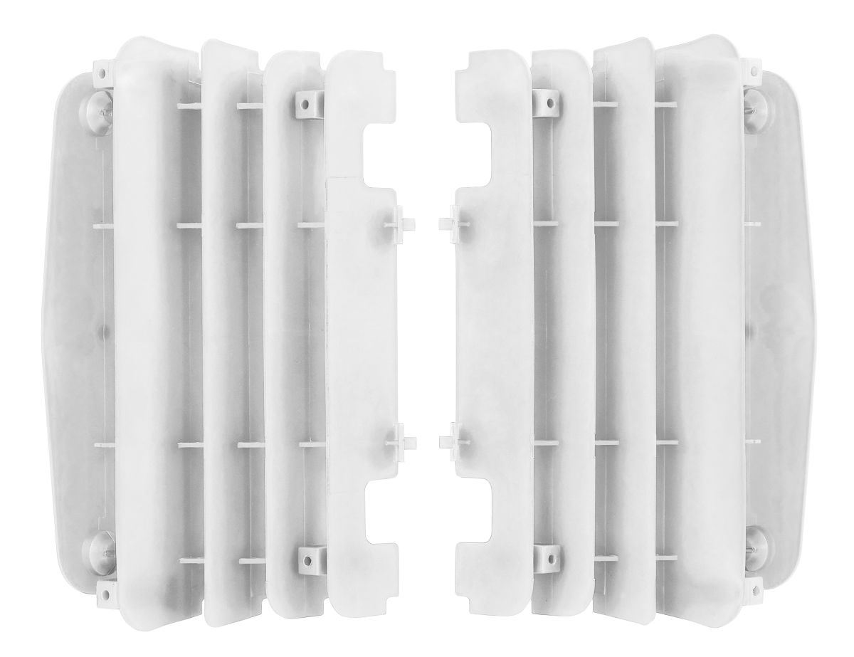 Radiator louvers