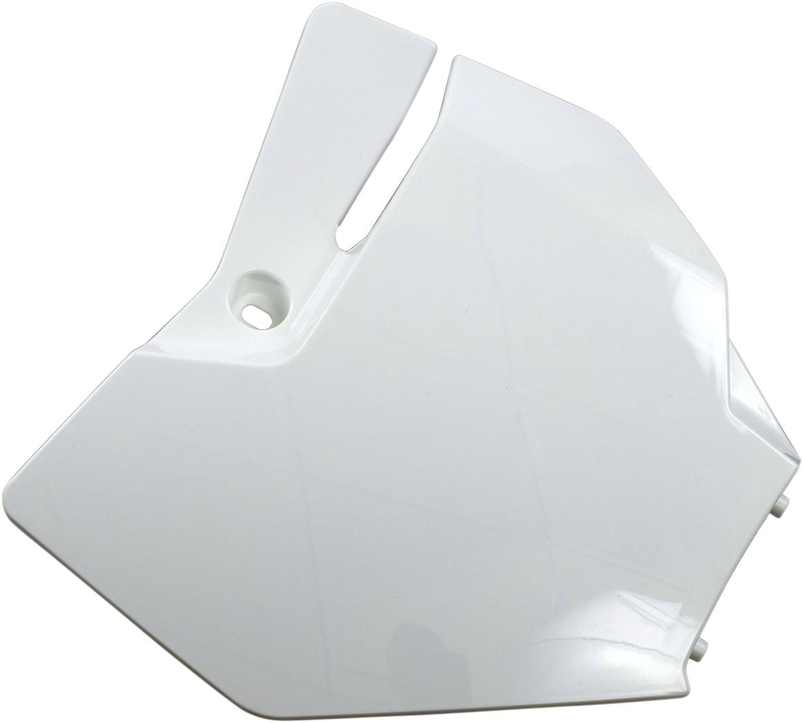 PLATE # KTM85 18- WHITE