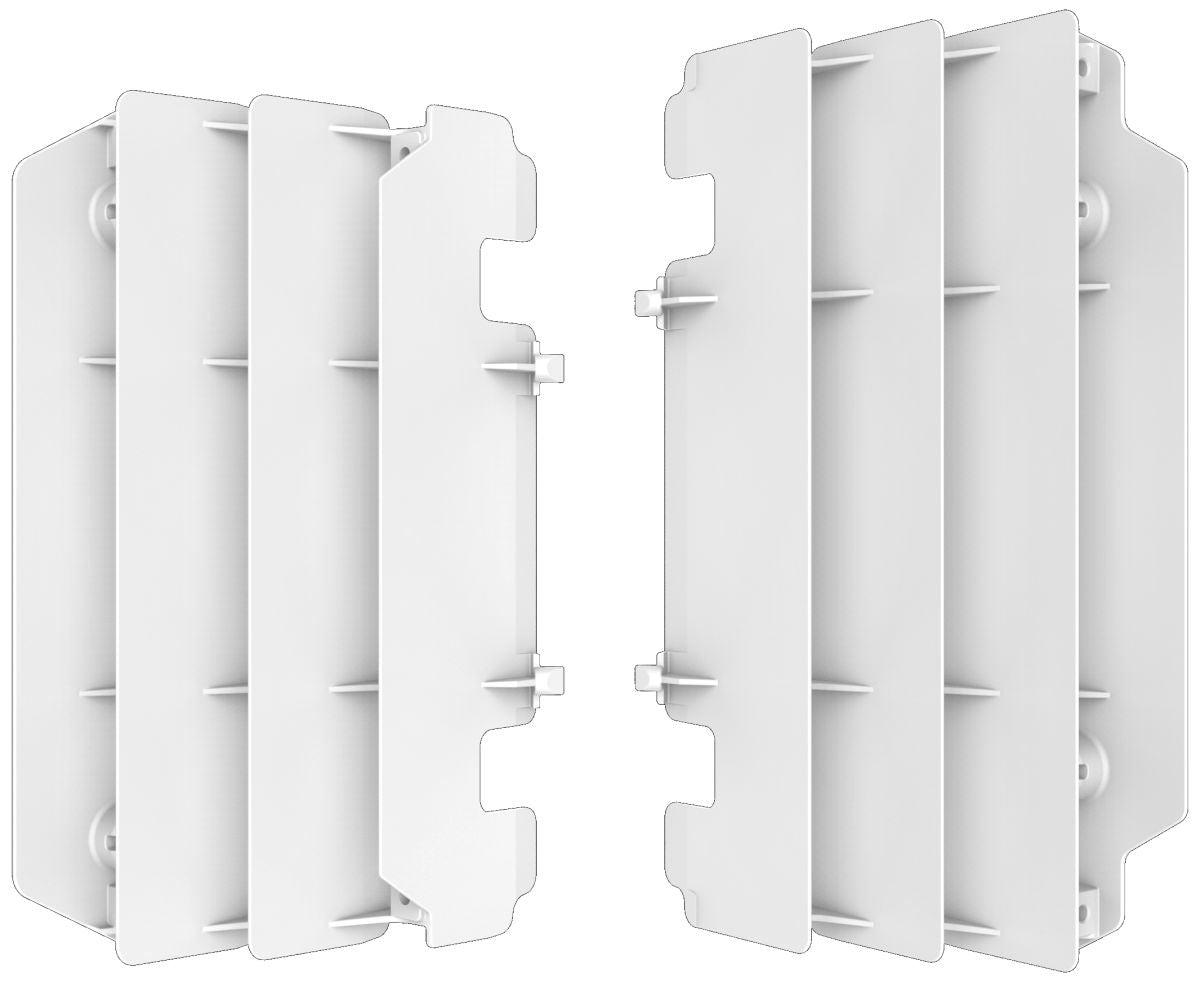 Radiator louvers