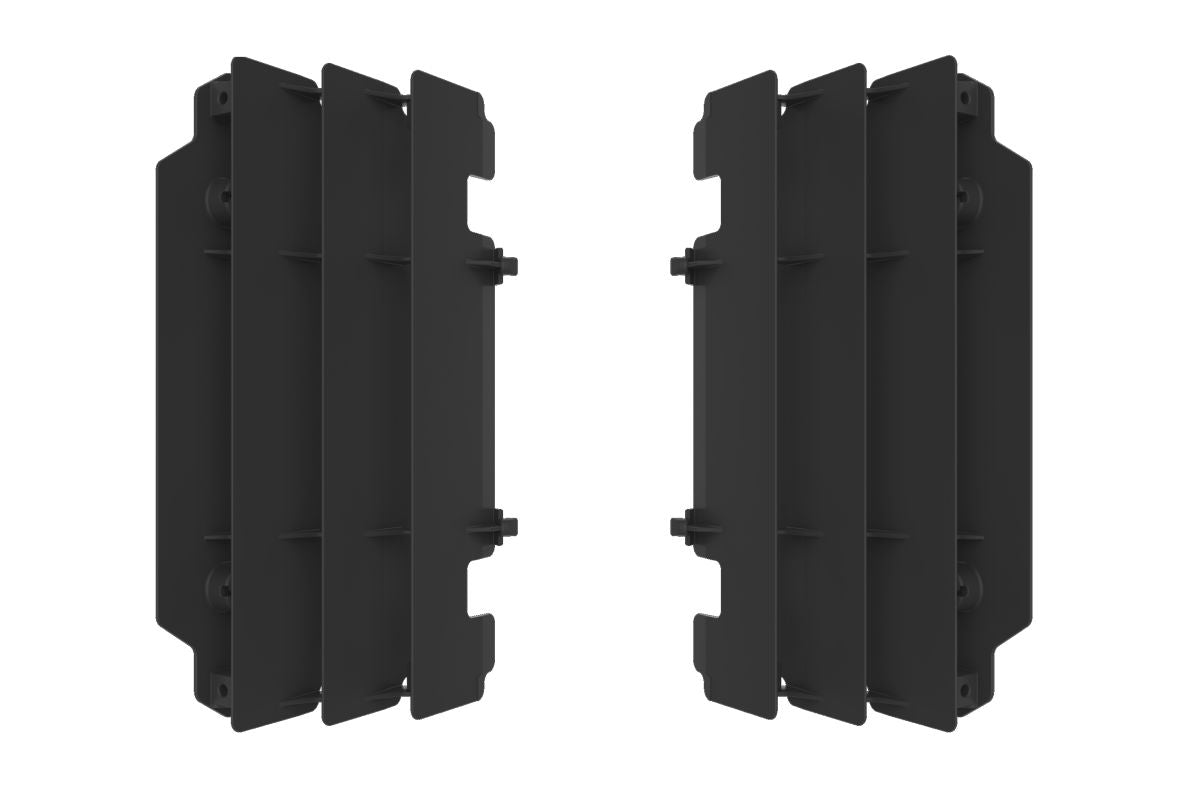 Radiator louvers