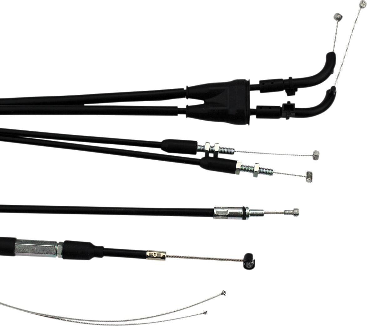 Black Vinyl Throttle Cable