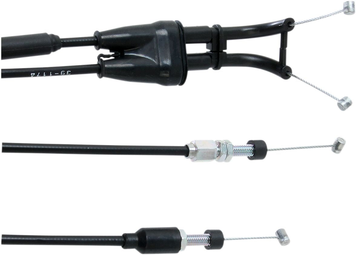 Black Vinyl Throttle Cable