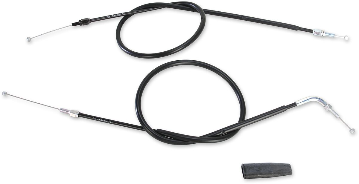 Black Vinyl Throttle Cable