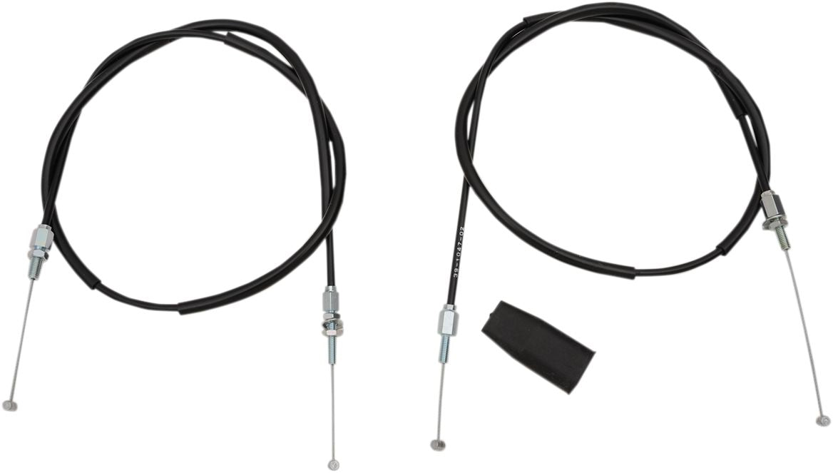 Black Vinyl Throttle Cable