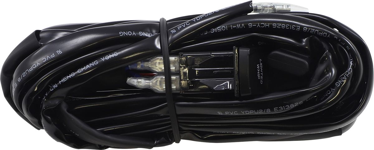 LED Whip Rocker Switch Wiring Harness