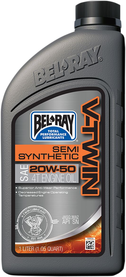 V-Twin Semi-Synthetic 4-Stroke Engine Oil