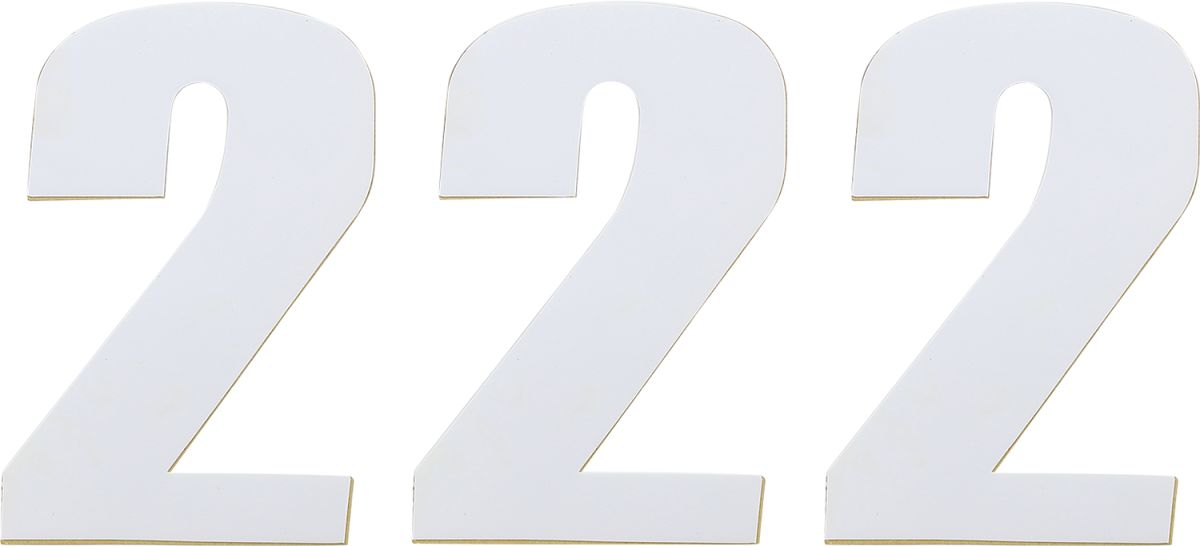 Vinyl Race Numbers