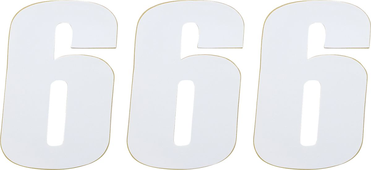 Vinyl Race Numbers