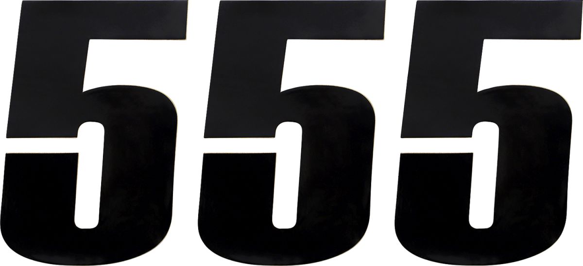 Vinyl Race Numbers