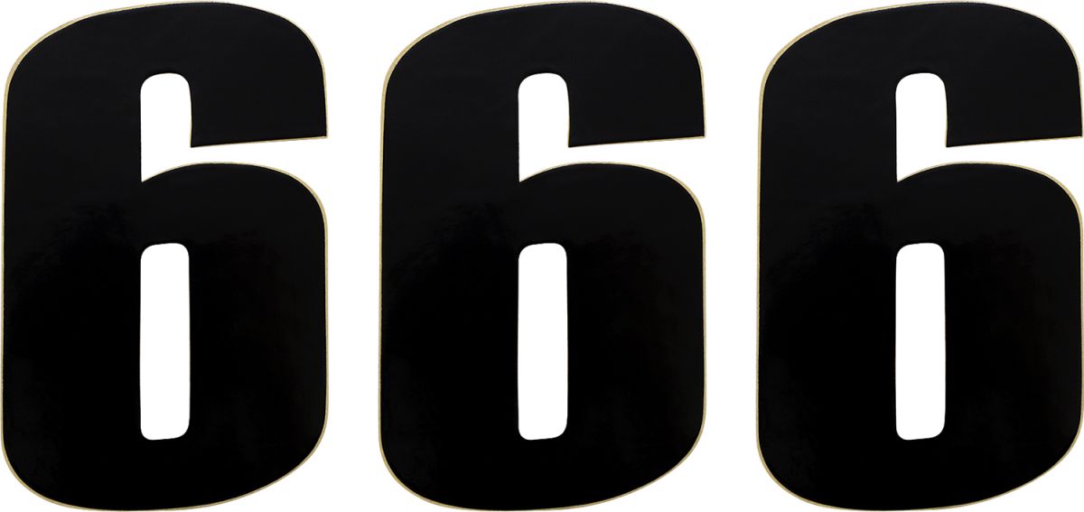 Vinyl Race Numbers