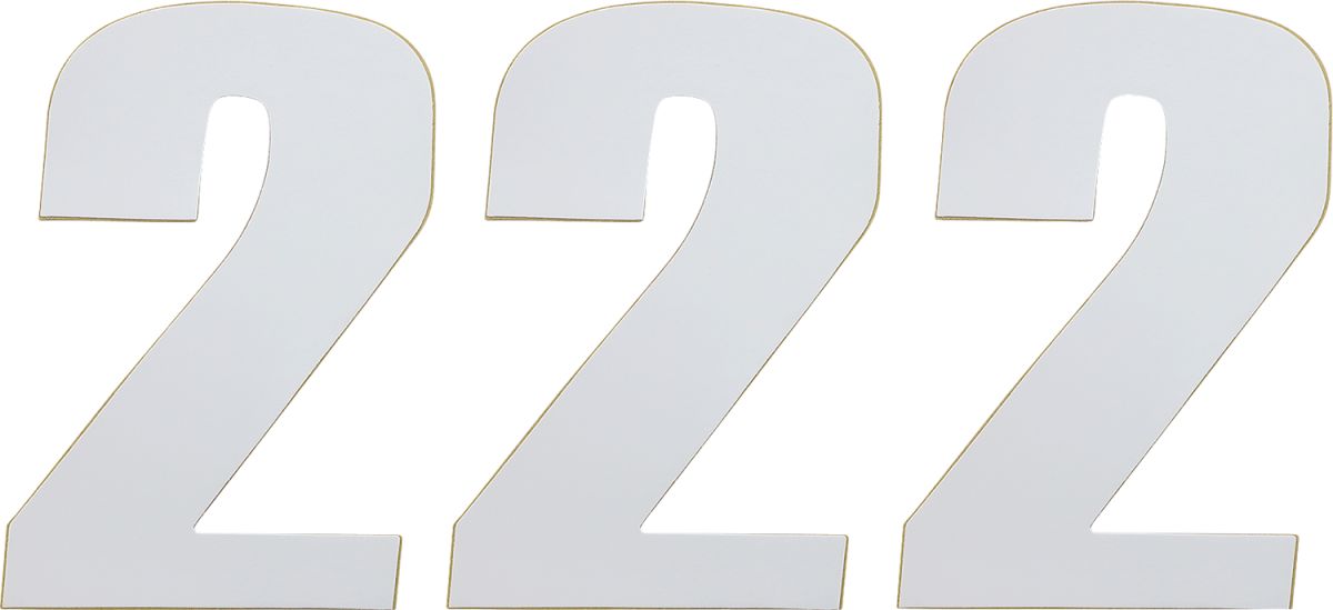 Vinyl Race Numbers