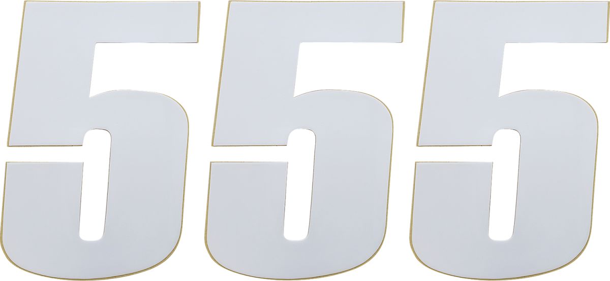 Vinyl Race Numbers