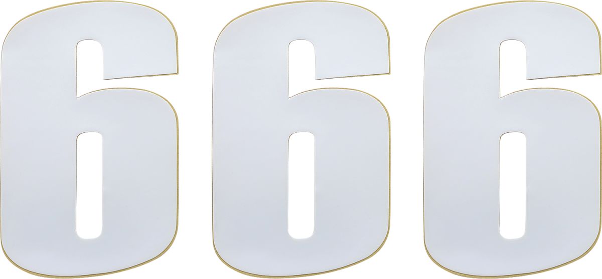 Vinyl Race Numbers
