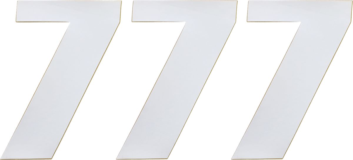 Vinyl Race Numbers